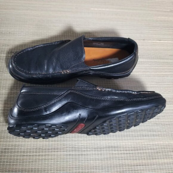Cole Haan Mens 8.5 M Tucker Venetian Slip-On Loafers Black Leather Casual - Picture 4 of 14